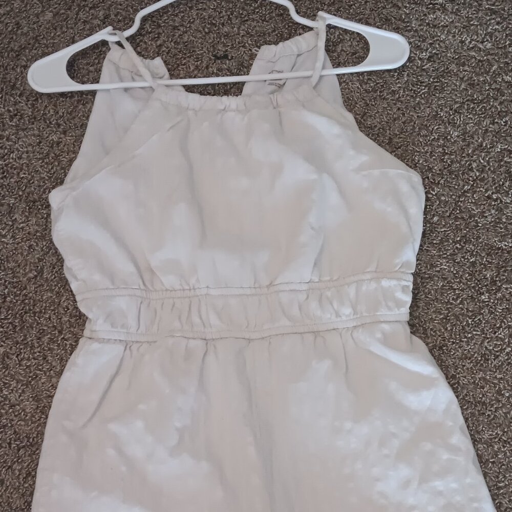 Art Class girls' White high-neck romper